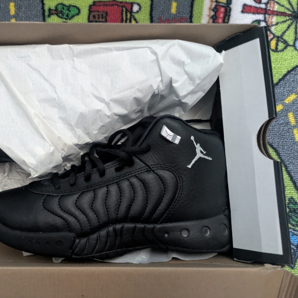 Jordan Jumpman Pro GS Black Sneakers